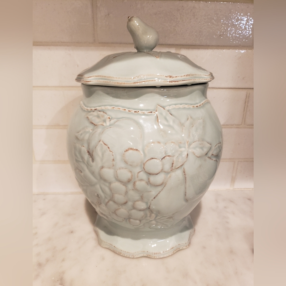 Bella Casa By Ganz Ceramic Canister Container Cookie Jar
